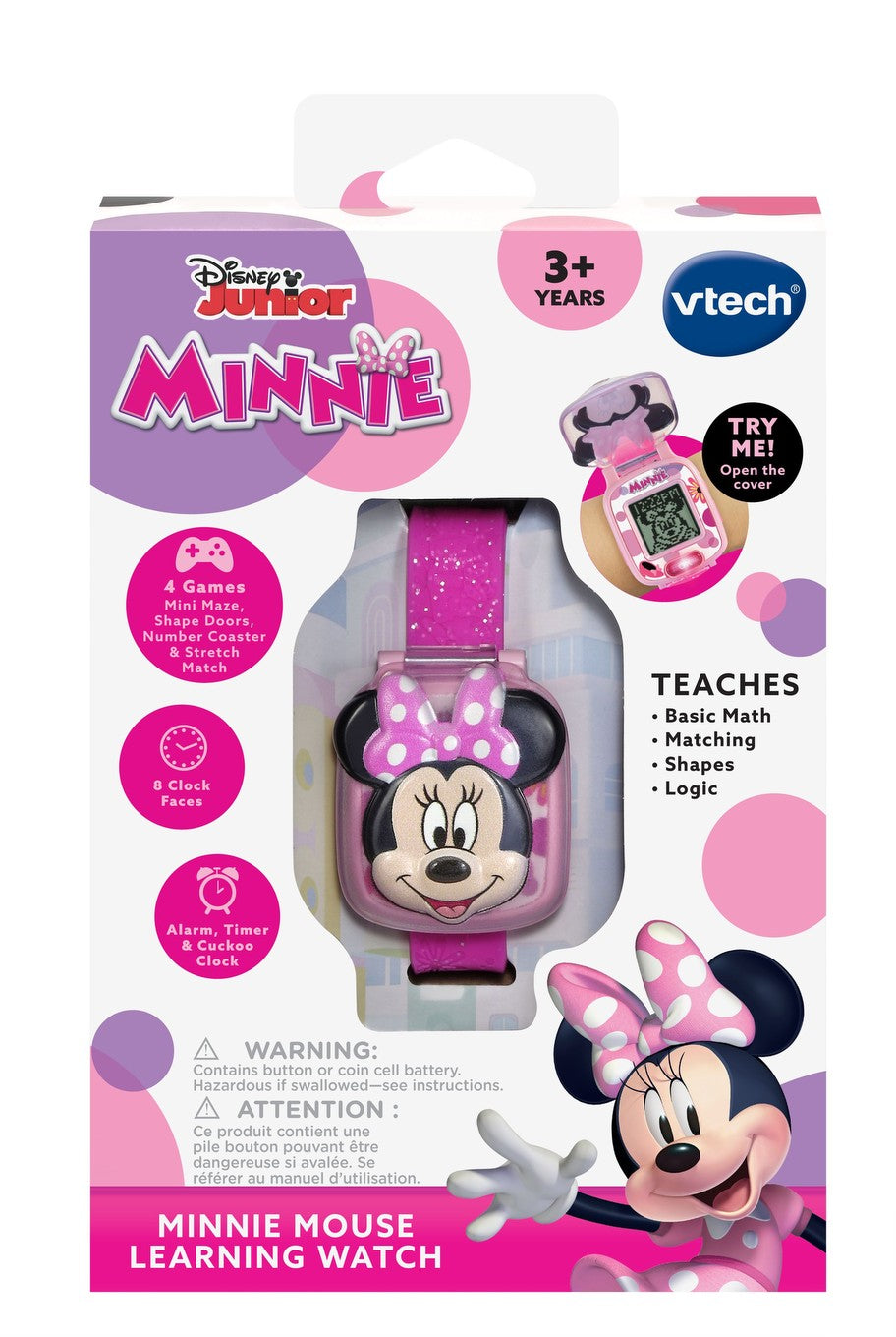 VTech Minnie Mouse Learning Watches