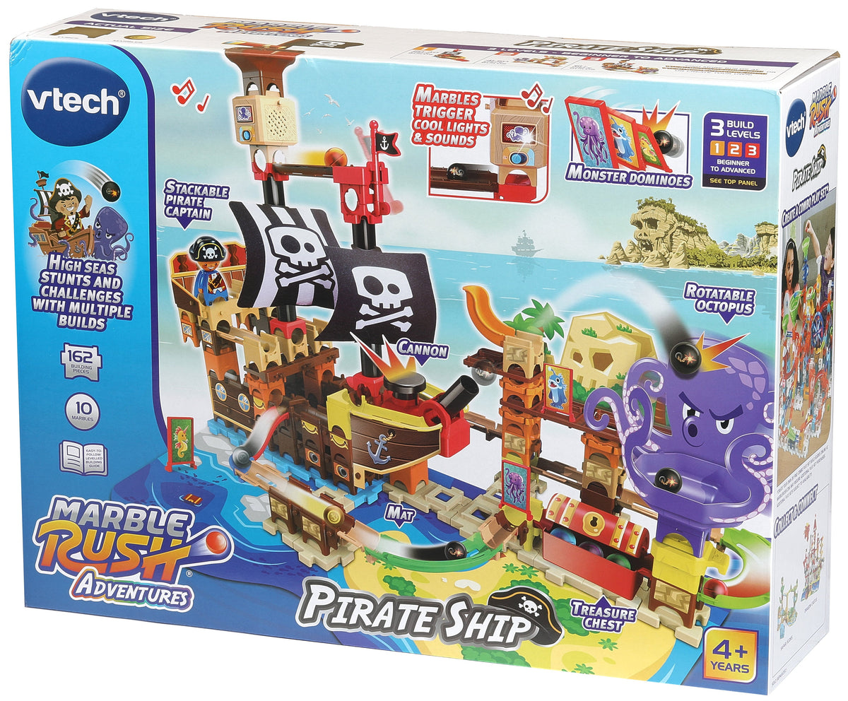 VTech Marble Rush Pirate Ship Set