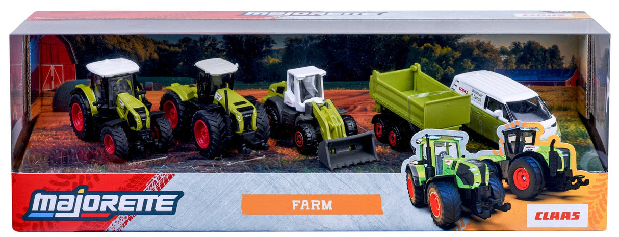 Majorette: Claas Farm 5 Piece Giftpack