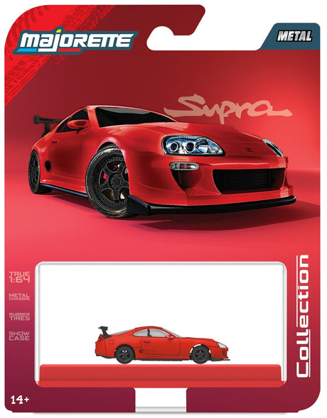 Majorette: 1995 Toyota Supra Red