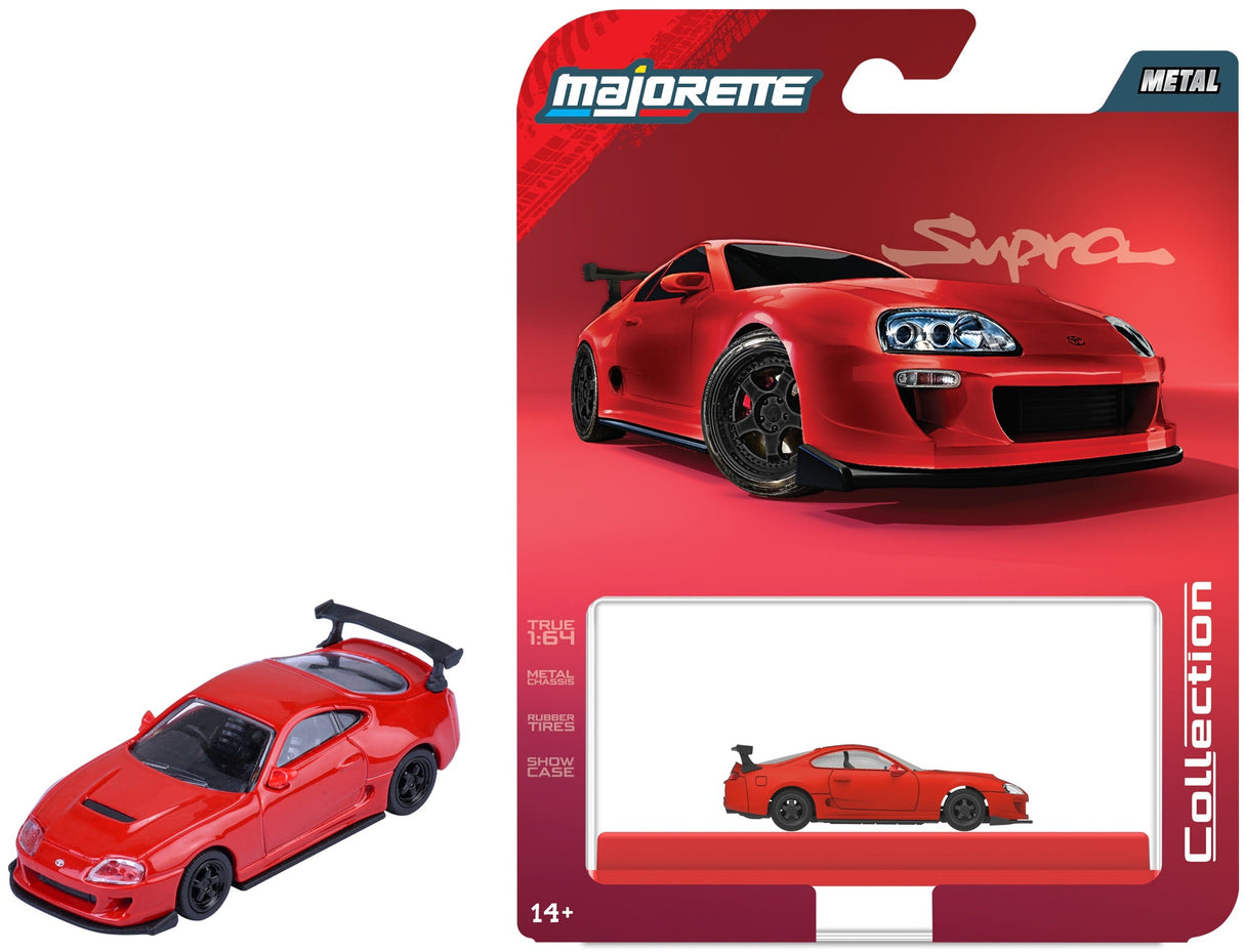 Majorette: 1995 Toyota Supra Red