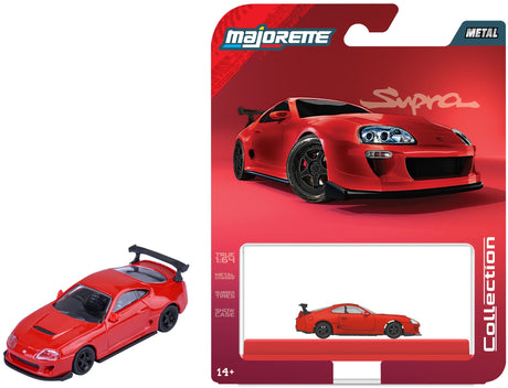 Majorette: 1995 Toyota Supra Red
