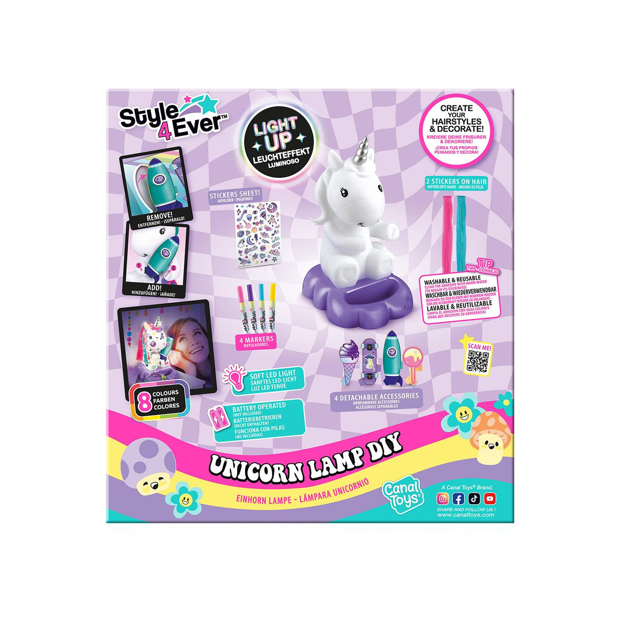Canal Toys - Unicorn DIY Light Up