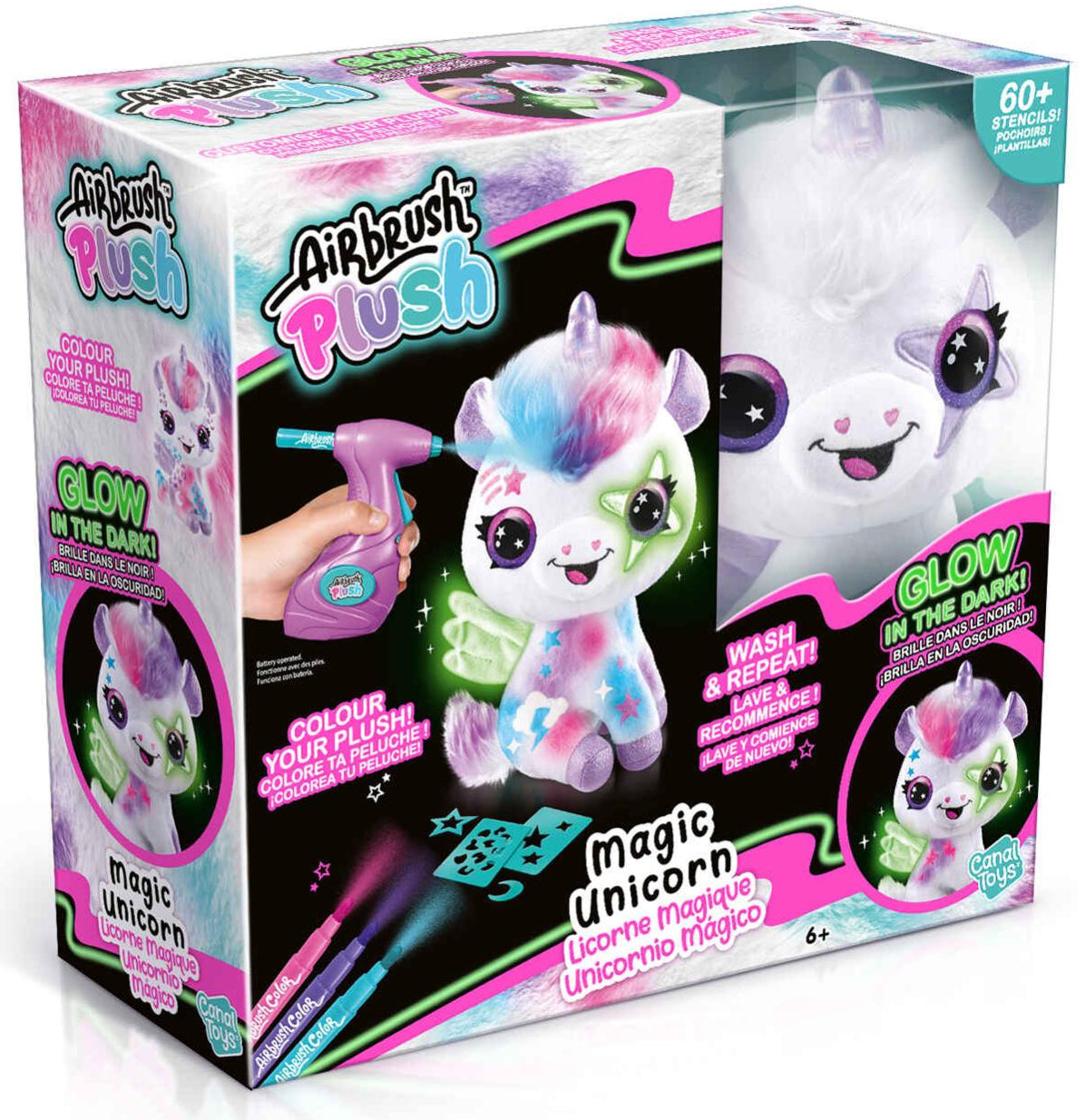 Canal Toys - Airbrush Plush GID Collector