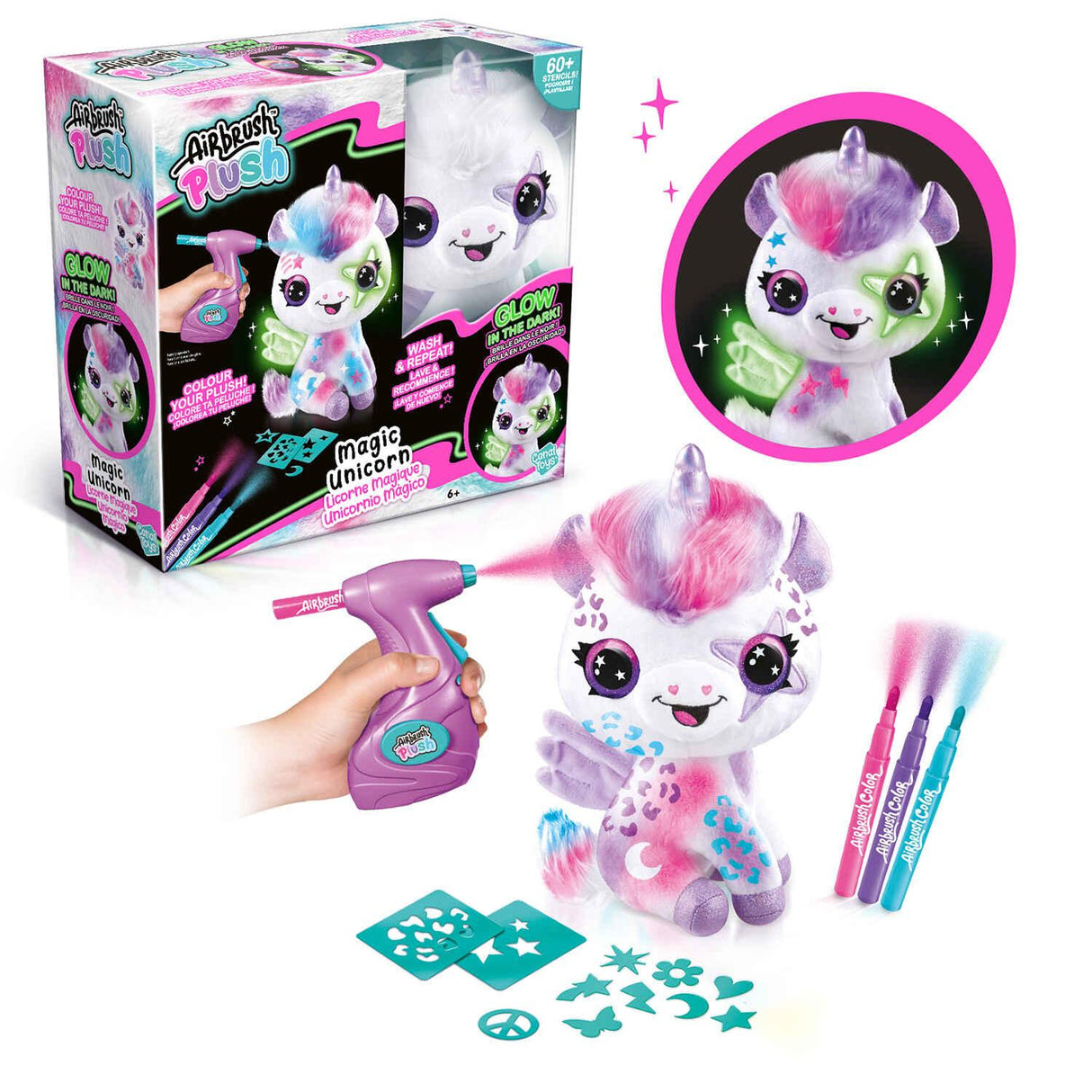 Canal Toys - Airbrush Plush GID Collector