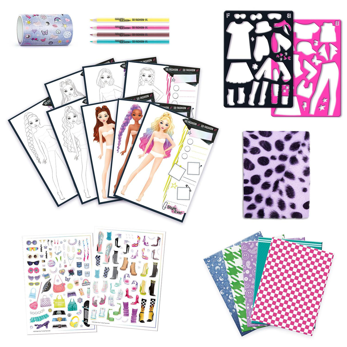 Style 4 Ever Fashion Designer Kit - Fashionista