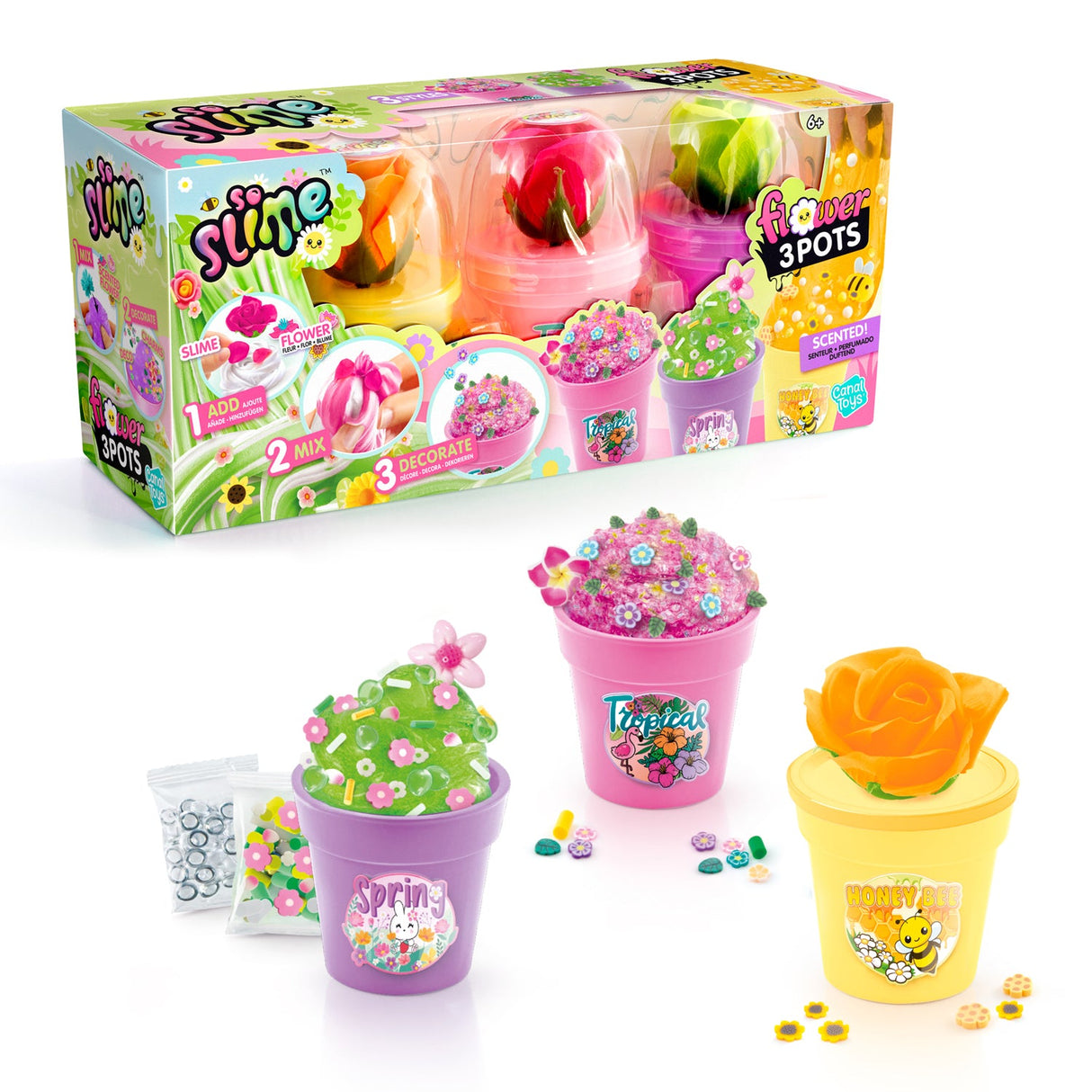 Slime Flower - 3 Pack