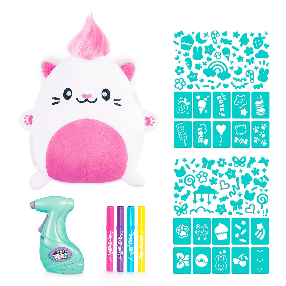 Airbrush Plush Kawaii Kitty