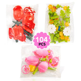 Flower Brick Pen - 3 Pack