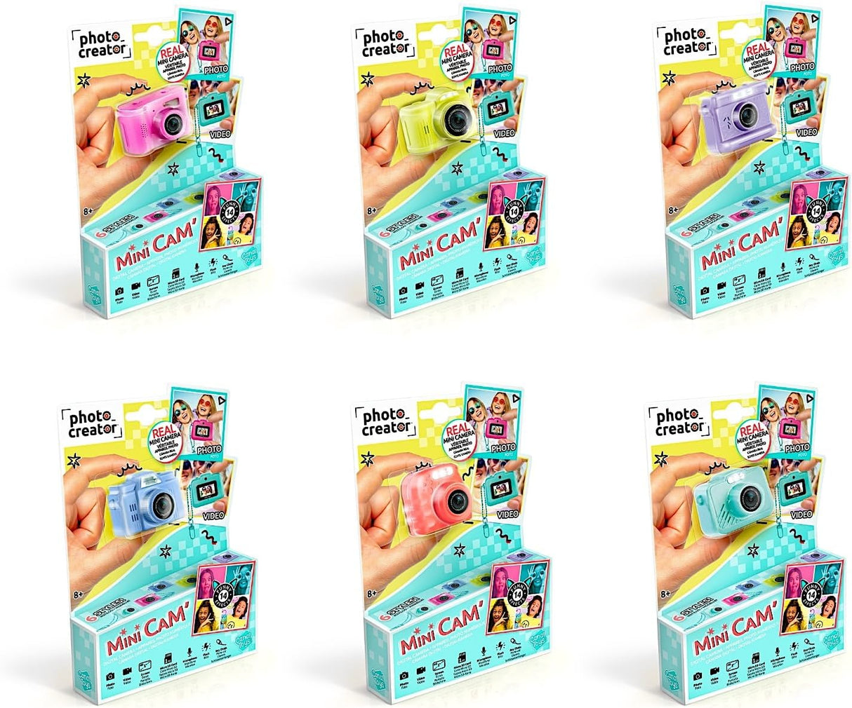 Mini Cam Digital Camera Colour Edition