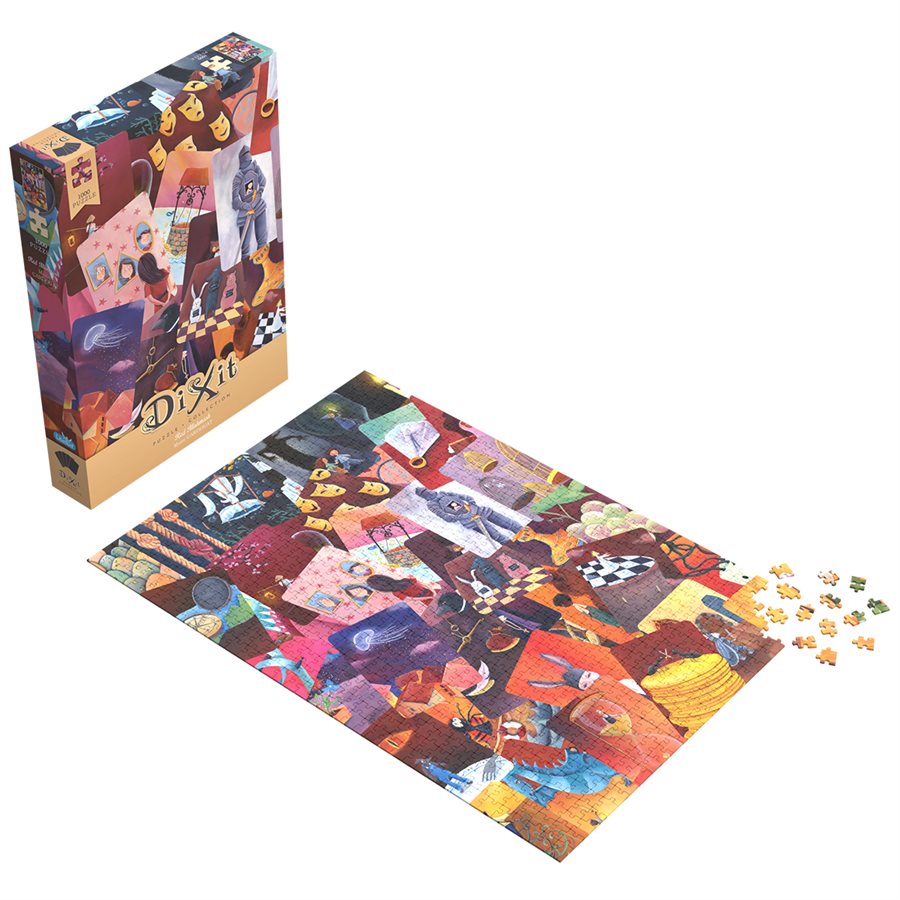 Dixit Puzzle - Red Mishmash (1000 Pcs)