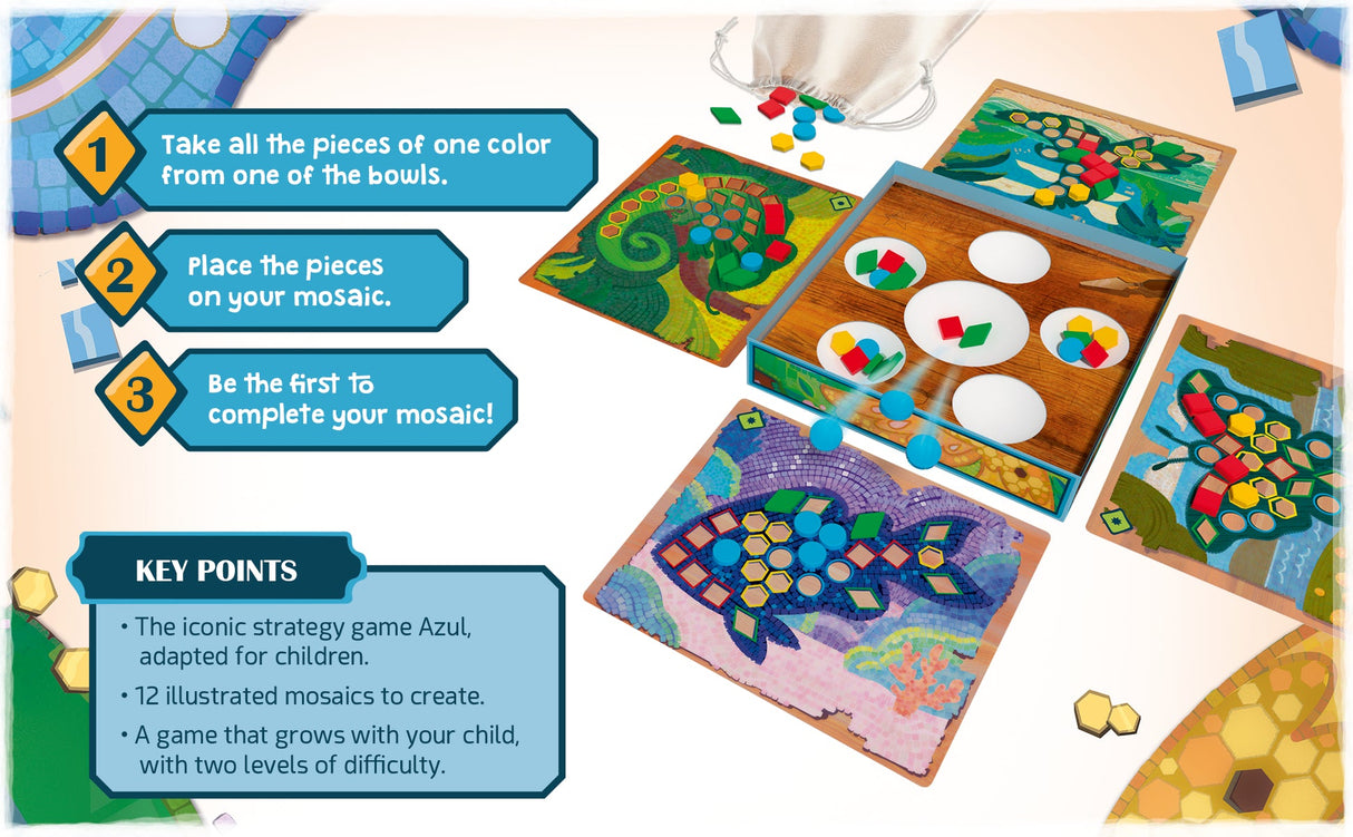 Azul Kids - My Little Mosaic Workshop
