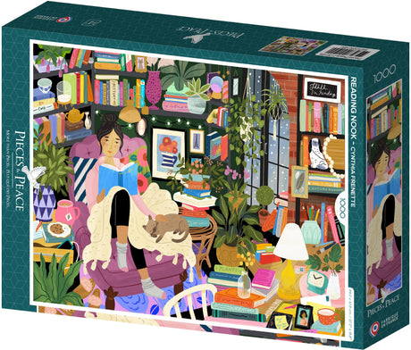 Pieces & Peace: Reading Nook Puzzle - 1000 Pieces