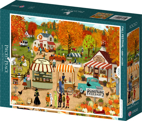 Pieces & Peace: Autumn Festival Puzzle - 1000 Pieces