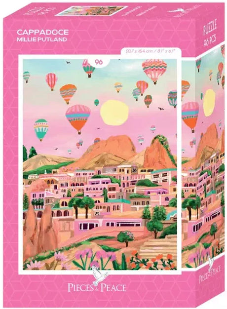 Pieces & Peace: Cappadocia Mini Puzzle - 96 Pieces