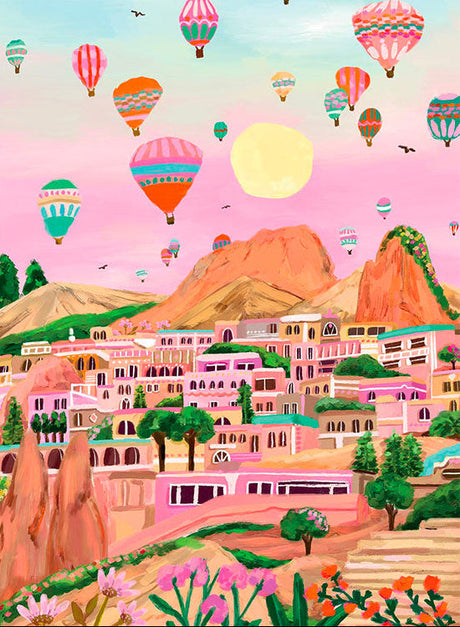 Pieces & Peace: Cappadocia Mini Puzzle - 96 Pieces