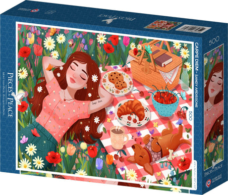 Pieces & Peace: Carpe Diem Puzzle - 500 Pieces