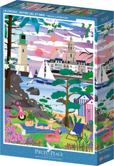 Pieces & Peace: Le Croisic, Between Sky and Sea Puzzle - 1500 Pieces