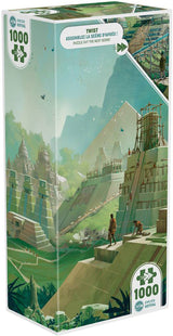 IELLO Puzzle Twist Ancient Pyramids 1000 pieces