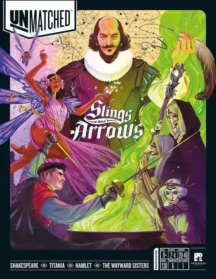 IELLO - Unmatched : Slings & Arrows - foil cards (ENGLISH)