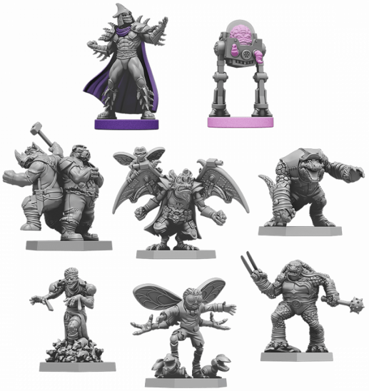 Unmatched Teenage Mutant Ninja Turtles - Ultimate Miniatures Pack