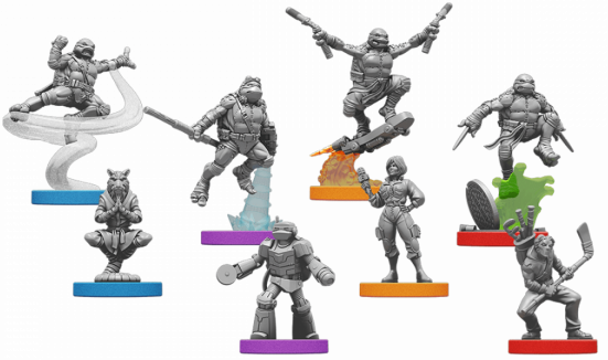 Unmatched Teenage Mutant Ninja Turtles - Ultimate Miniatures Pack