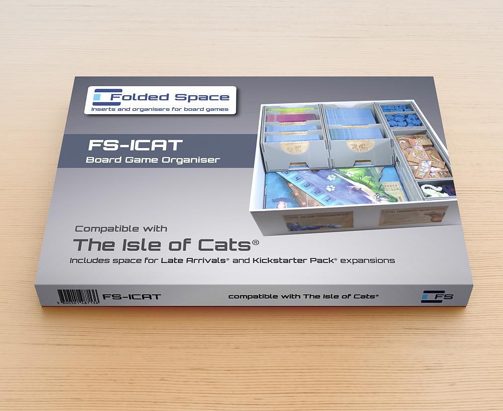 Folded Space Game Inserts - The Isle of Cats