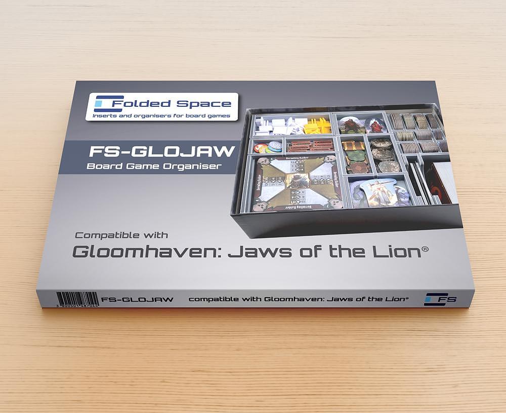 Folded Space Game Inserts - Gloomhaven: Jaws of the Lion v2