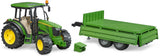 Bruder: John Deere 5115M + Tipping Trailer