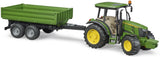 Bruder: John Deere 5115M + Tipping Trailer