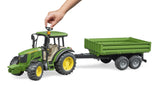 Bruder: John Deere 5115M + Tipping Trailer