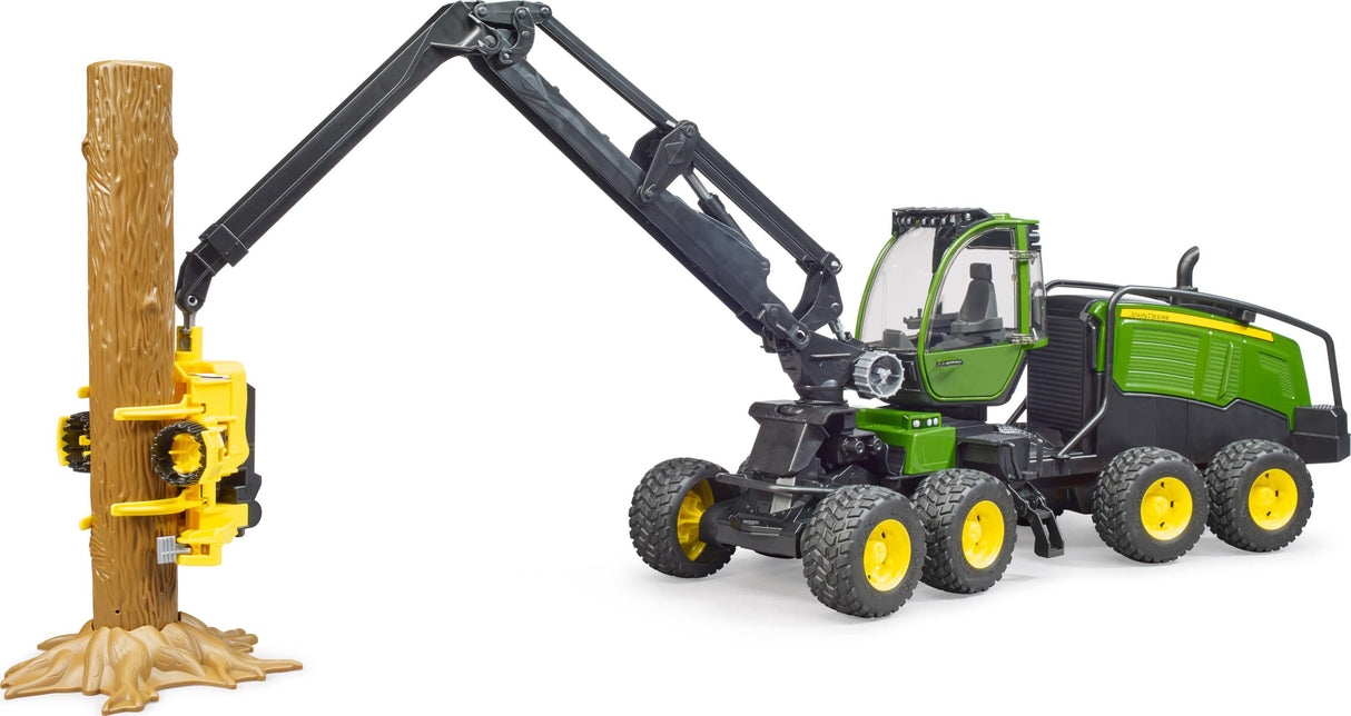 Bruder: John Deere 1270G Harvester & Tree Trunk