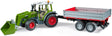 Bruder: Fendt Vario 211 With Front Loader & Tipping Trailer