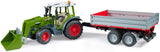 Bruder: Fendt Vario 211 With Front Loader & Tipping Trailer