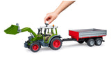 Bruder: Fendt Vario 211 With Front Loader & Tipping Trailer