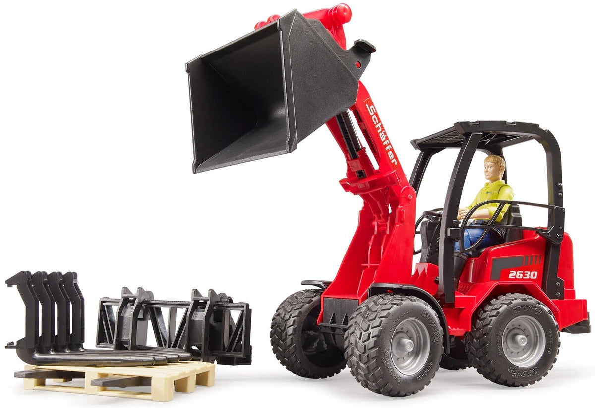 Bruder: Schaffer Compact Loader 2630 & Accessories