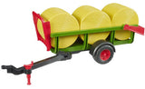 Bruder: Self Loading Bale Trailer & Bales