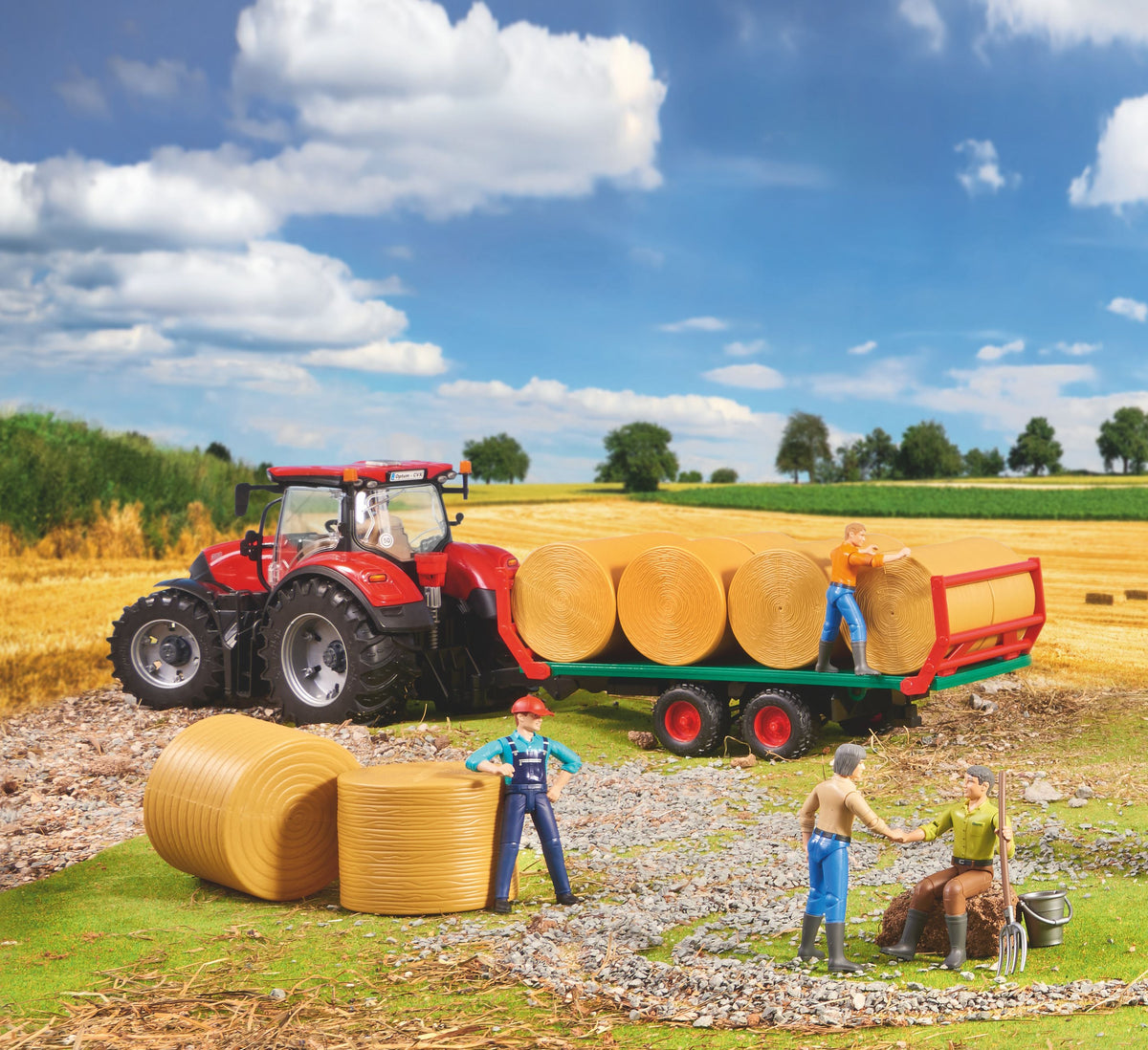 Bruder: Bale Transport Trailer