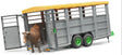 Bruder: Livestock Trailer with Cow