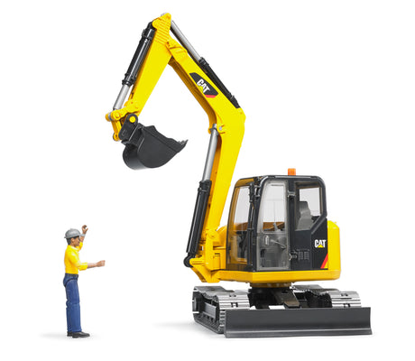 Bruder: CAT Mini Excavator & Worker