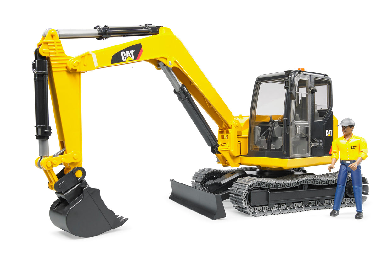 Bruder: CAT Mini Excavator & Worker
