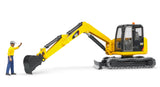 Bruder: CAT Mini Excavator & Worker