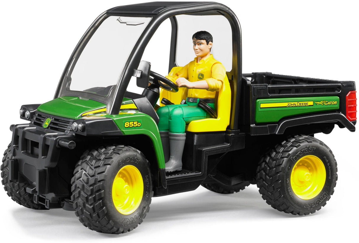 Bruder: John Deere Gator XUV 855D with driver