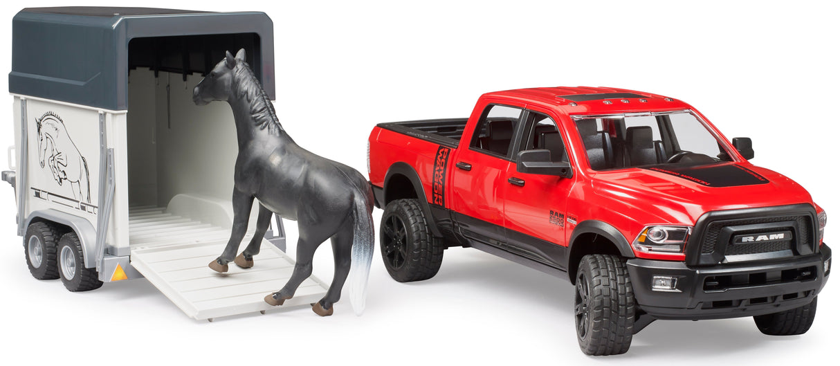 Bruder: RAM Power Wagon With Horse Float