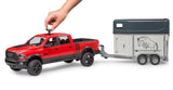 Bruder: RAM Power Wagon With Horse Float
