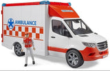 Bruder: MB Sprinter Ambulance + Driver with Light & Sound Module