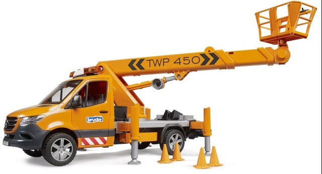 Bruder: MB Sprinter with Work Platform & Light & Sound Module