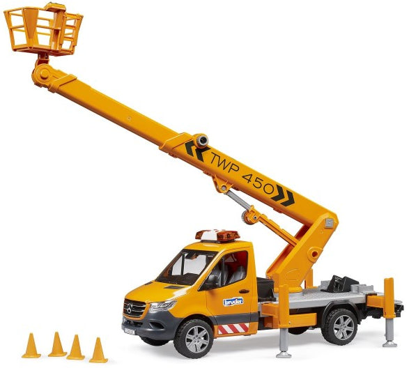 Bruder: MB Sprinter with Work Platform & Light & Sound Module