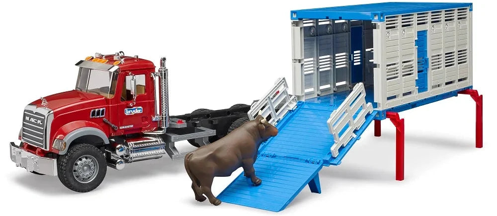 Bruder: MACK Granite Cattle Truck