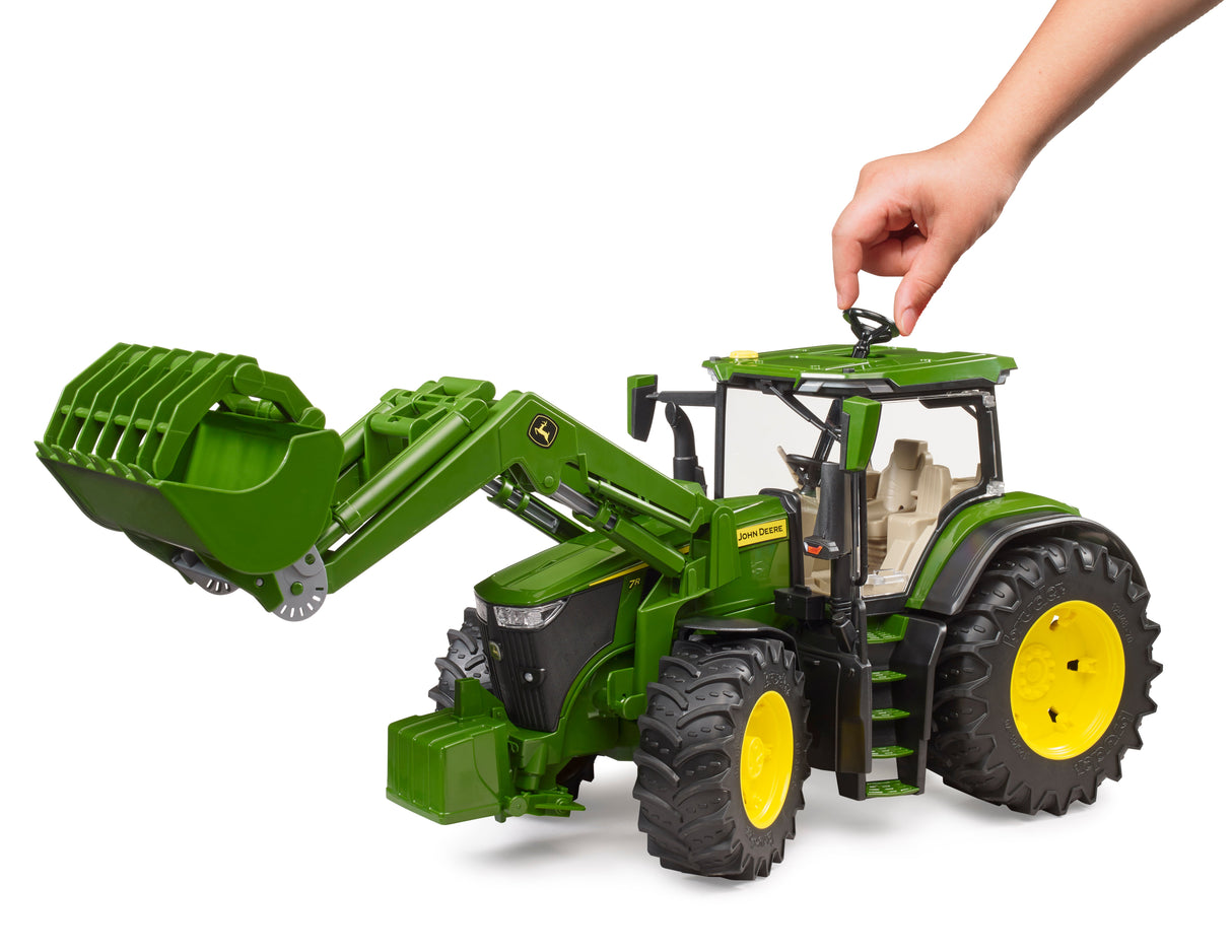 Bruder: John Deere 7R 350 with frontloader